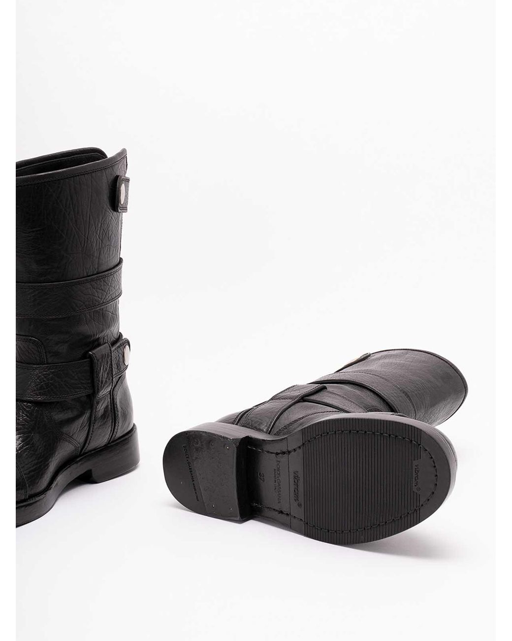 Dolce & Gabbana Black Dolce & Gabbana Ankle Boots