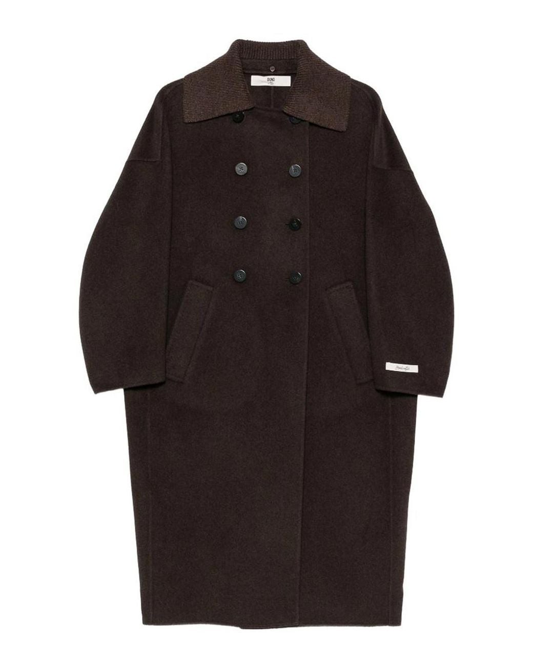 Manteau Long DUNO en coloris Black