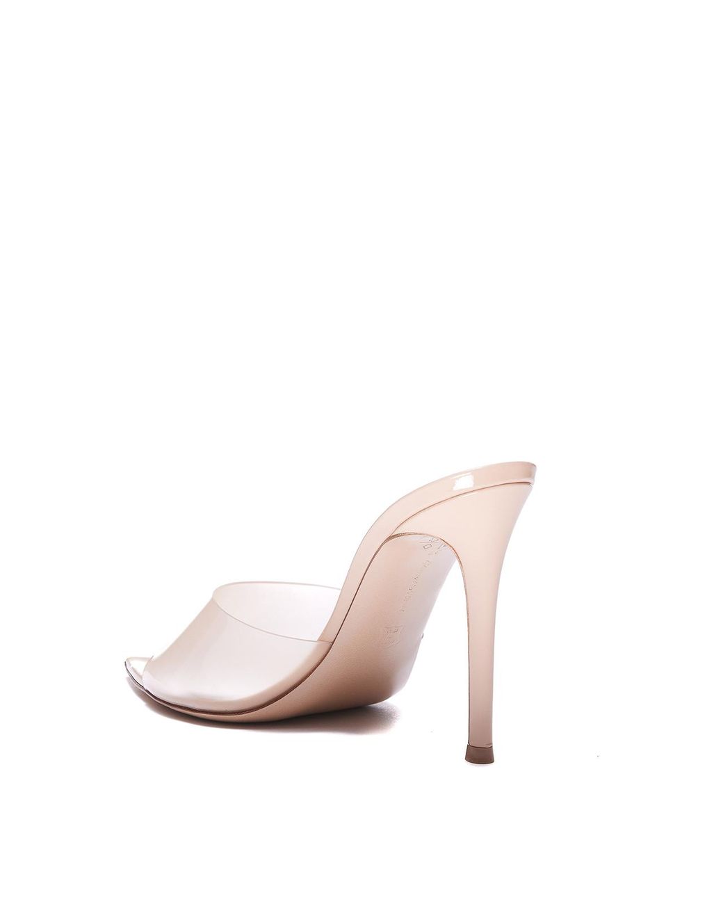Gianvito Rossi White Leather Sandals