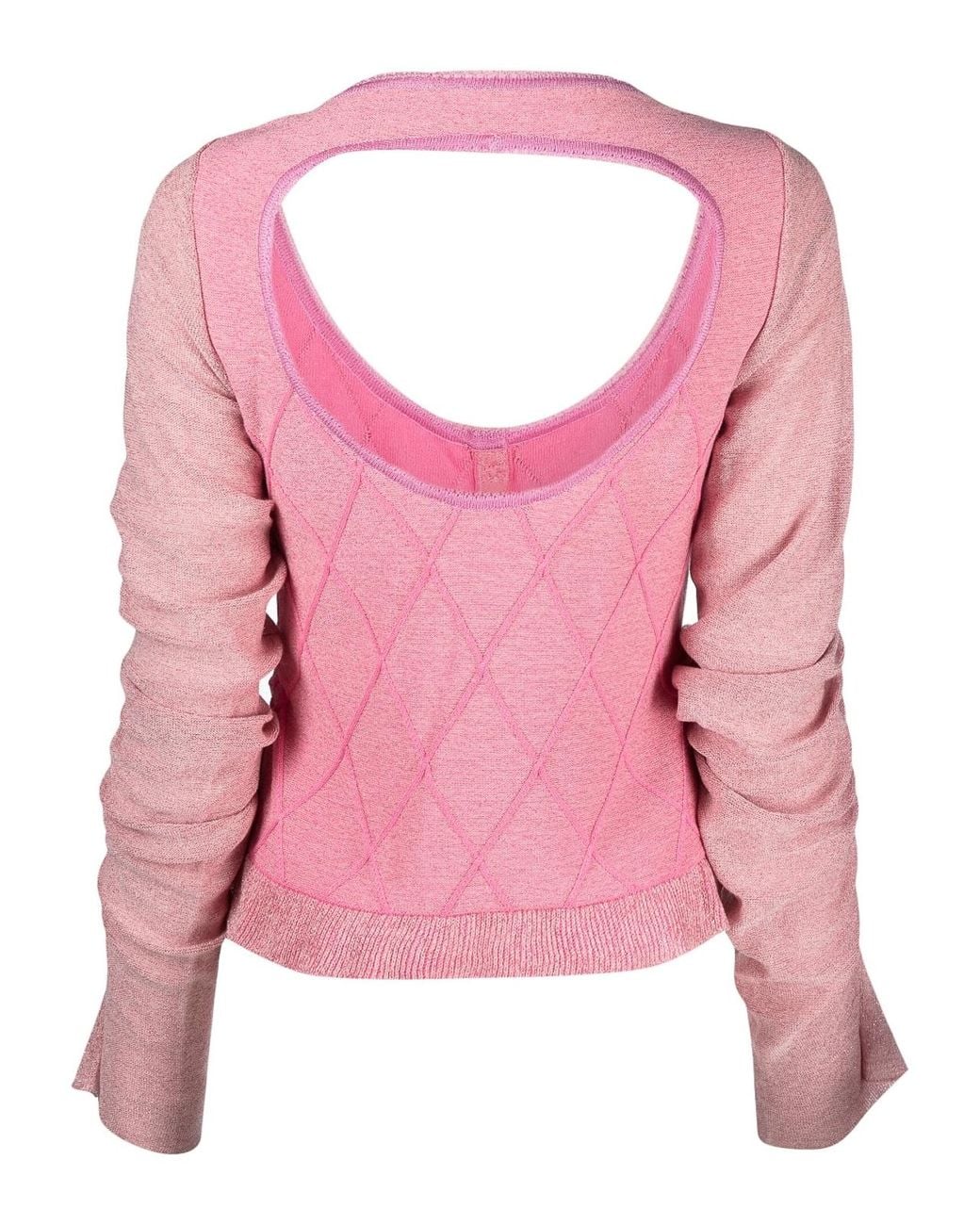 Cormio Pink Cardigan With Button Roses