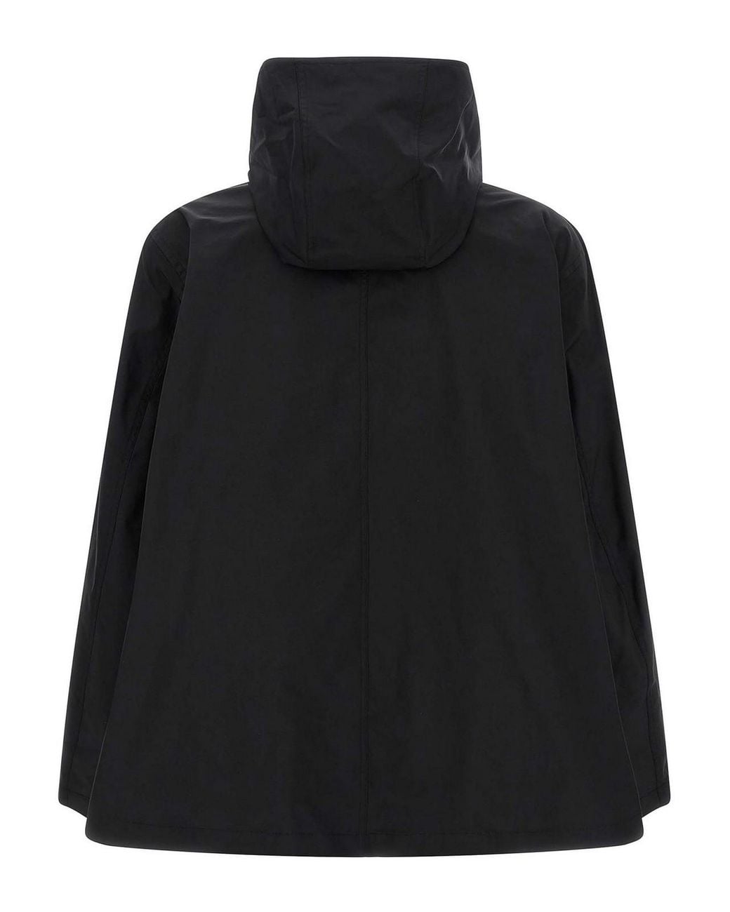 Balenciaga Black Windbreaker With Logo for men