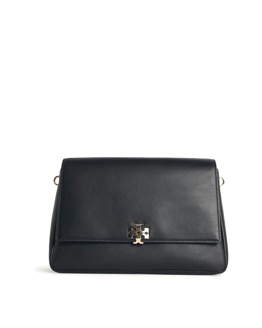 Tory Burch Gray Charlie Medium Shoulder Bag