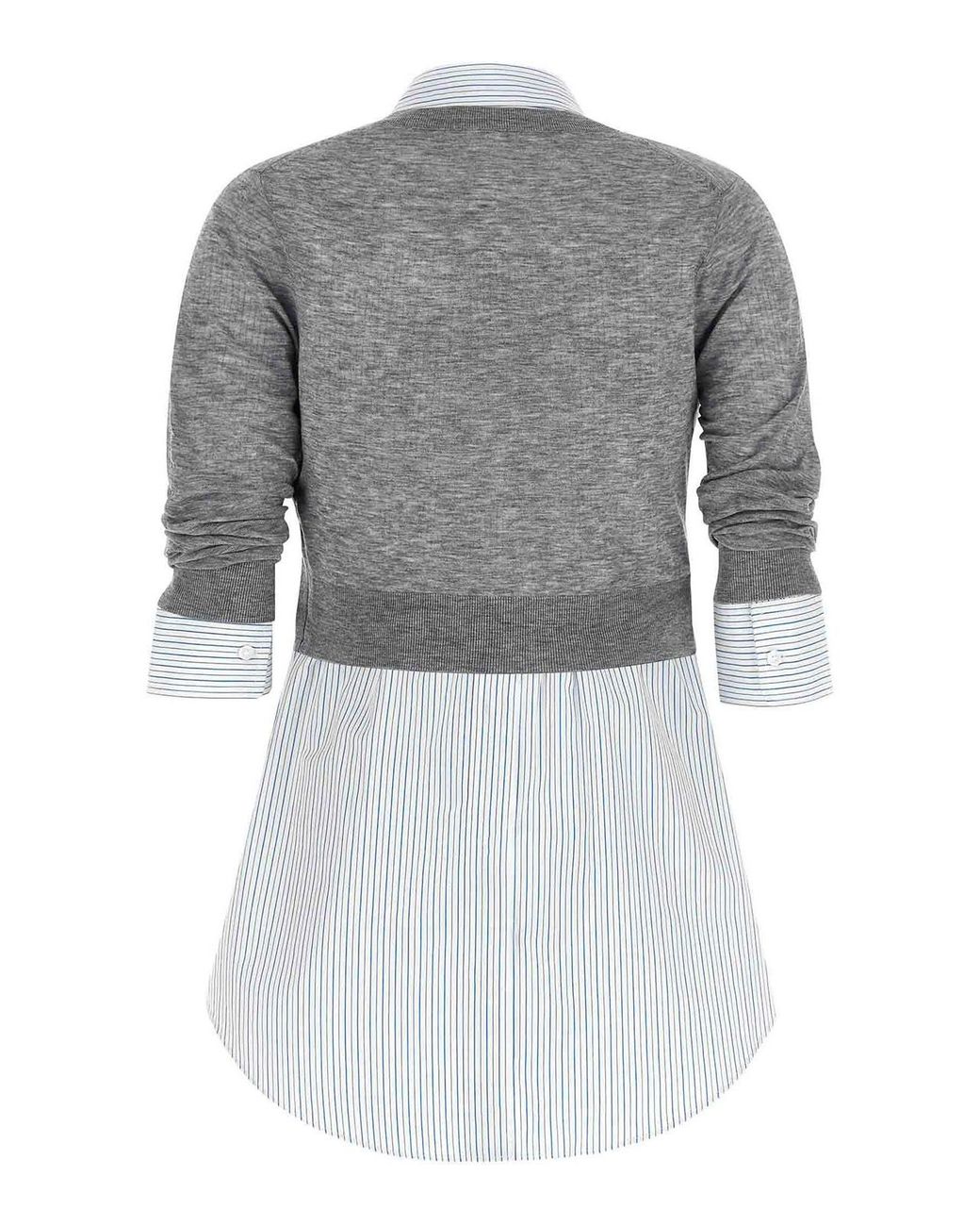 Alexander Wang Gray Knitted Shirt