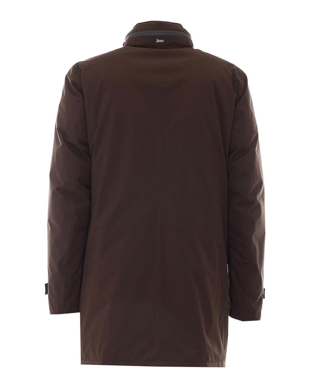 Herno Brown Padded Jacket for men