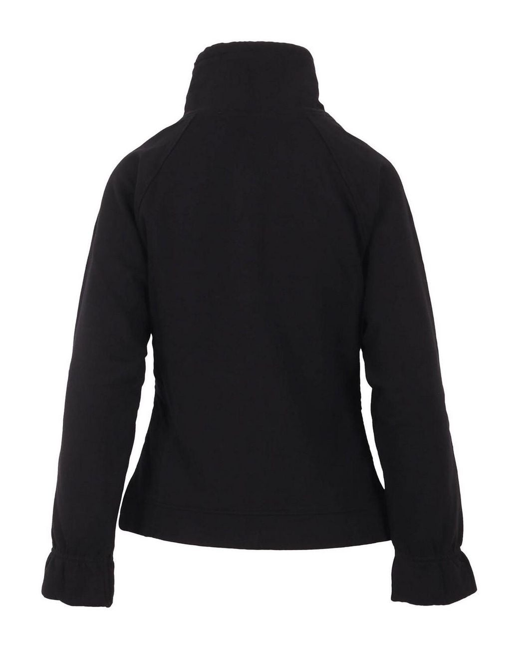 NOUMENO CONCEPT Blue Zipped High-Neck Sweatshirt