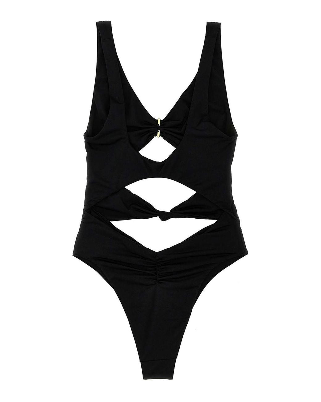 Elisabetta Franchi Black Swimsuits