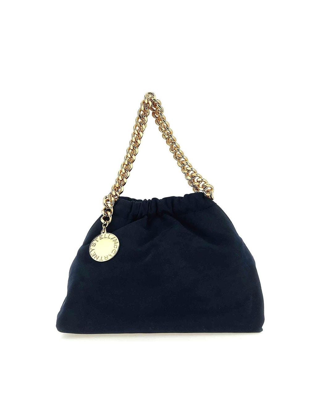 Stella McCartney Blue Falabella Mini Drawstring' Crossbody Bag