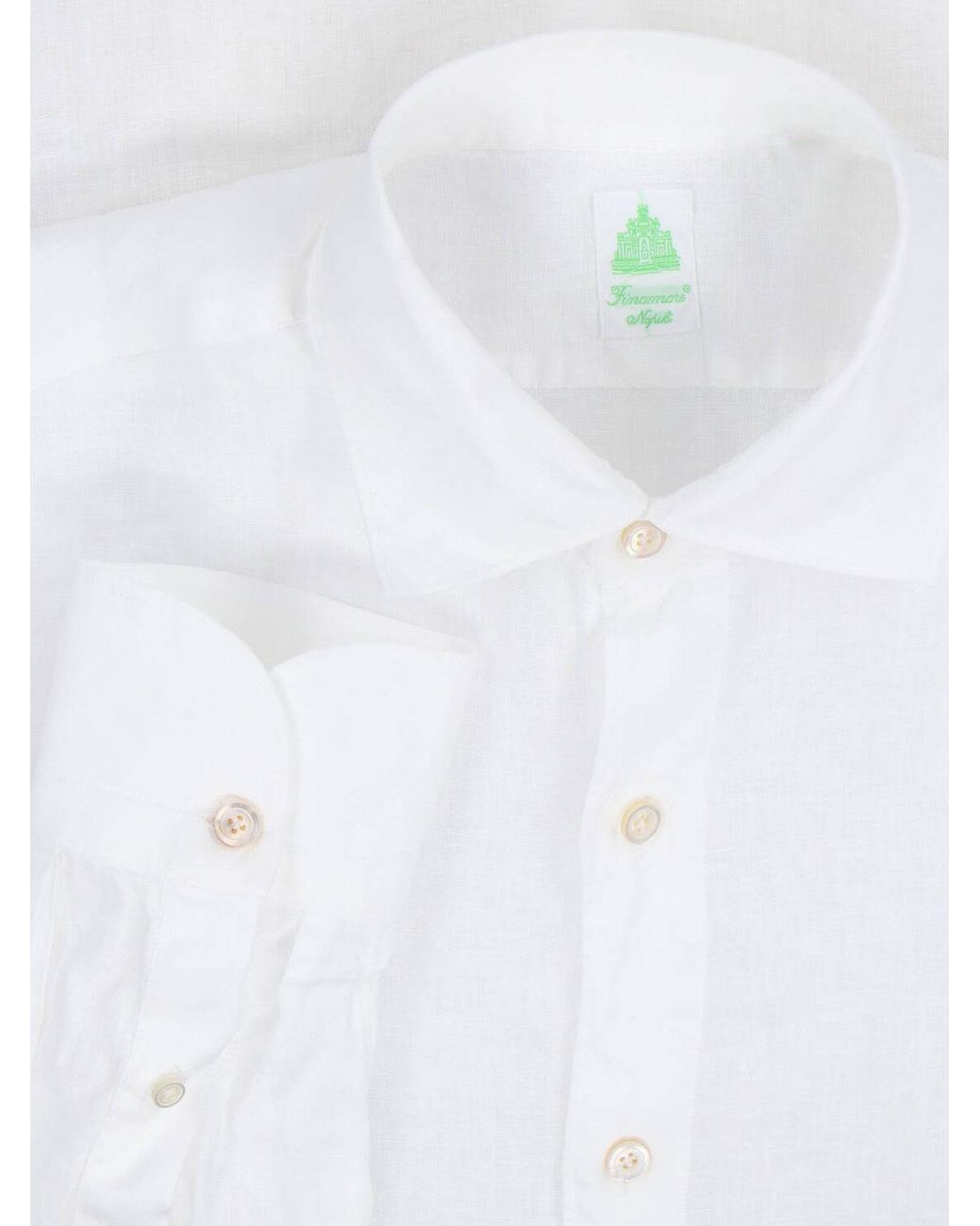 Finamore 1925 White Shirt for men
