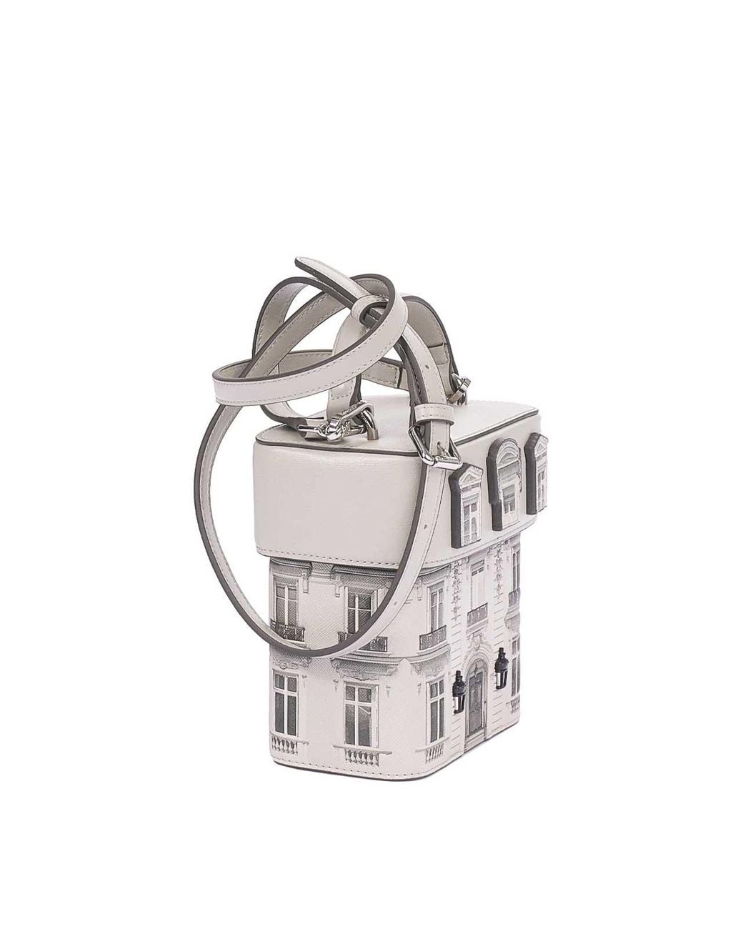 Karl Lagerfeld White Rsg Maison Crossbody Bag