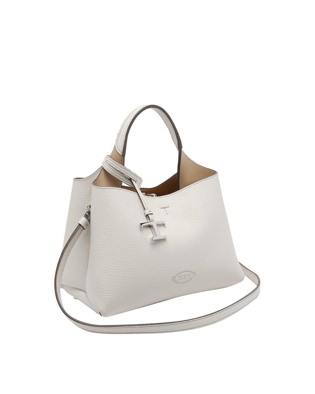 Tod's Gray Micro Leather Bag