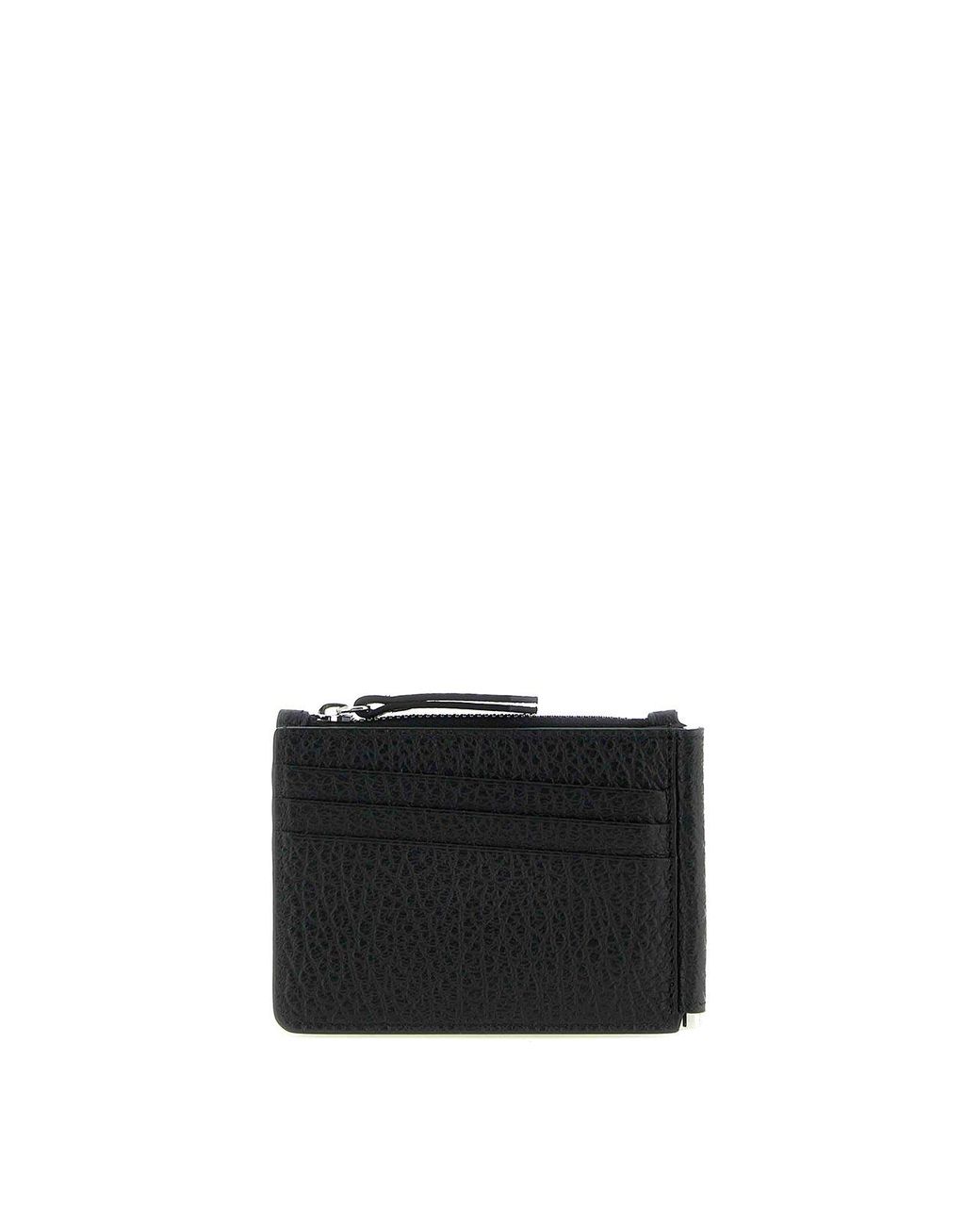 Maison Margiela Black Four Stitches' Wallet for men