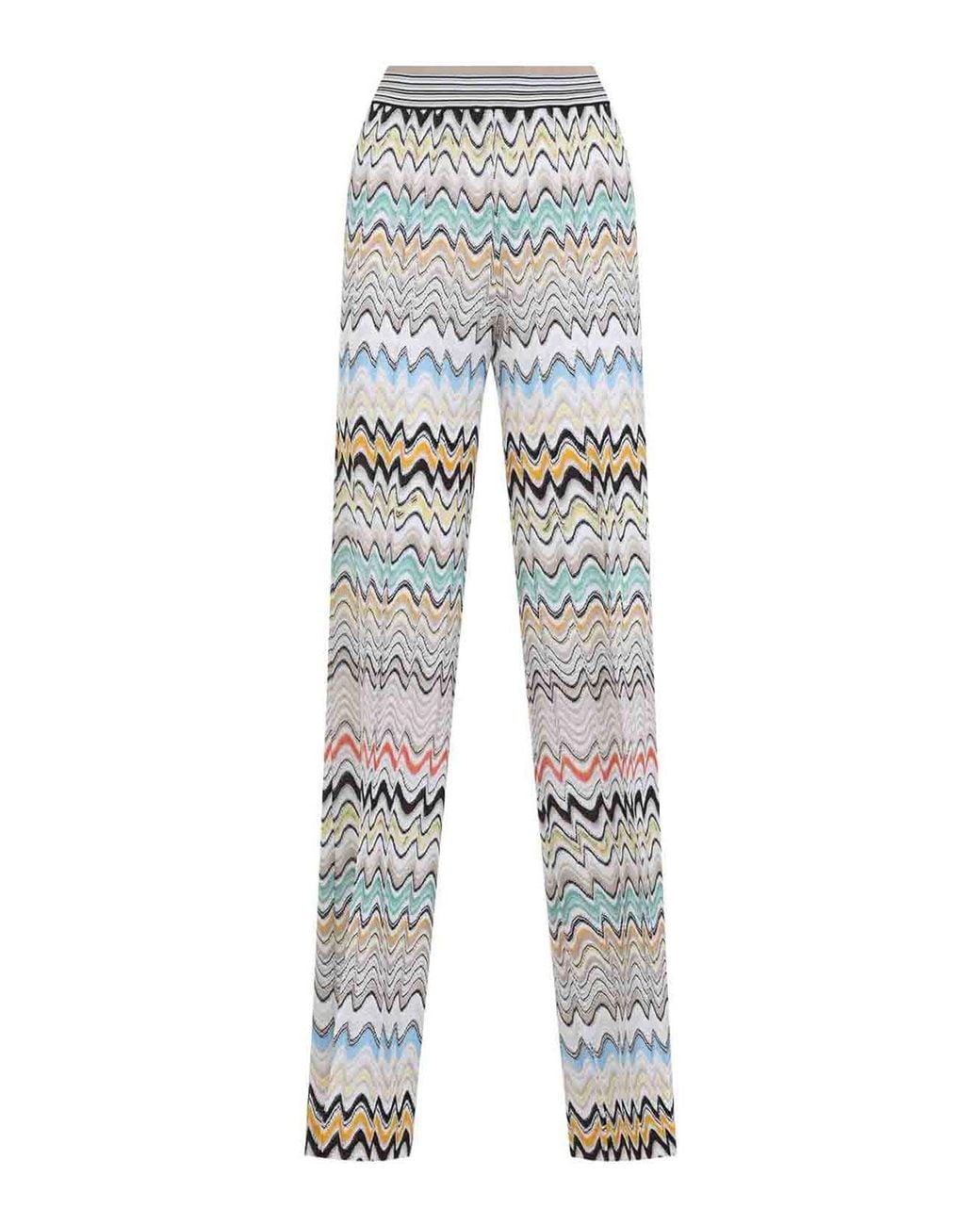 Missoni Gray Viscose Pants