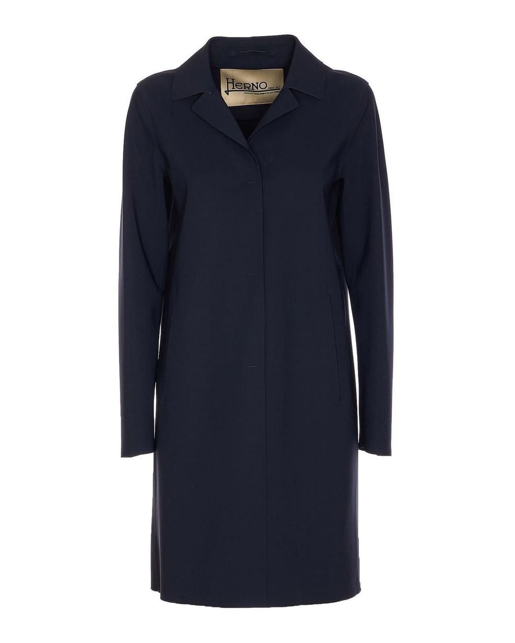 Herno Blue First-Act Pef Coat