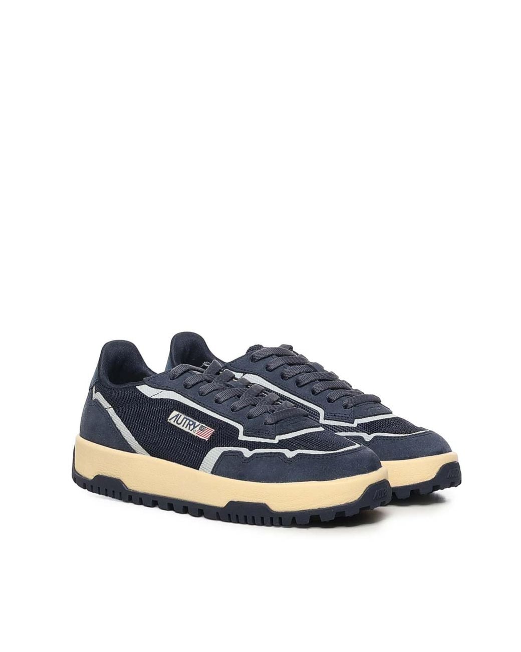 Autry Blue Wildpace Low Sneakers for men