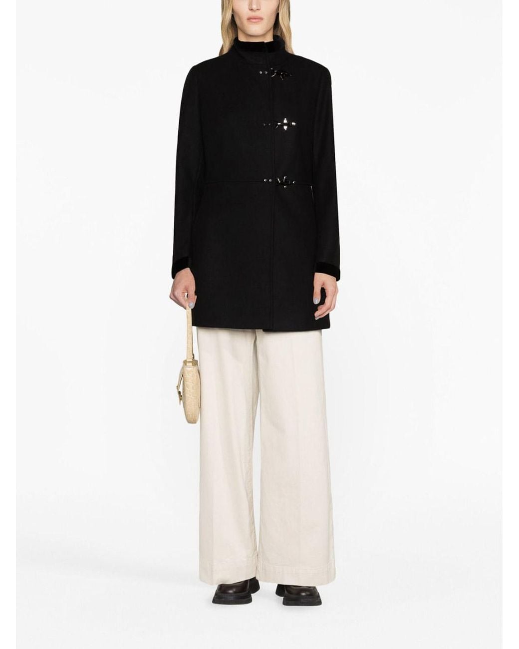 Fay Black Virginia Coat