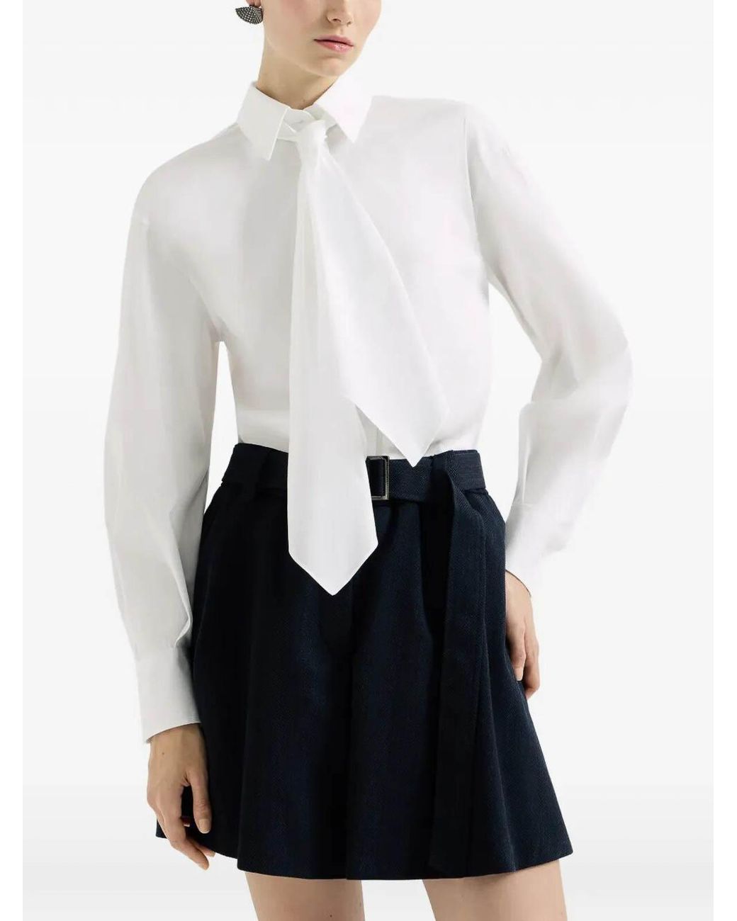 Brunello Cucinelli White Shirt