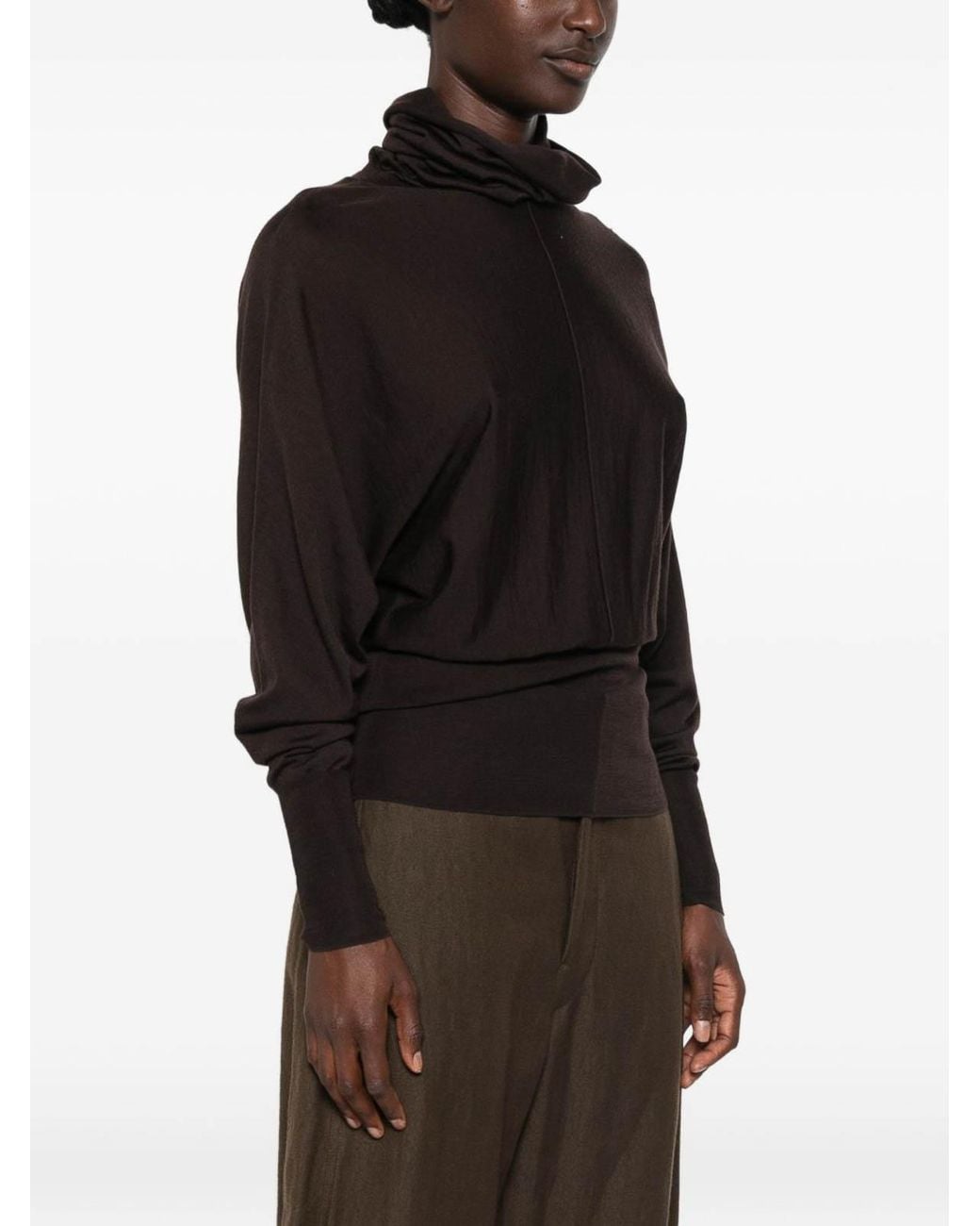 Soeur Brown Turtleneck