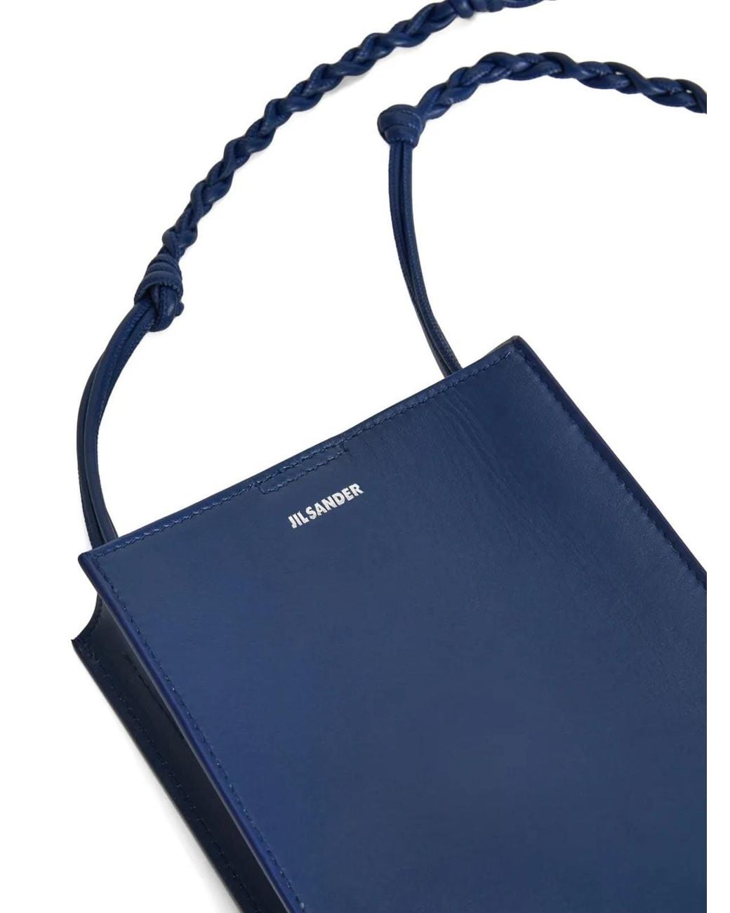 Jil Sander Blue Bag Minitangle Interargento