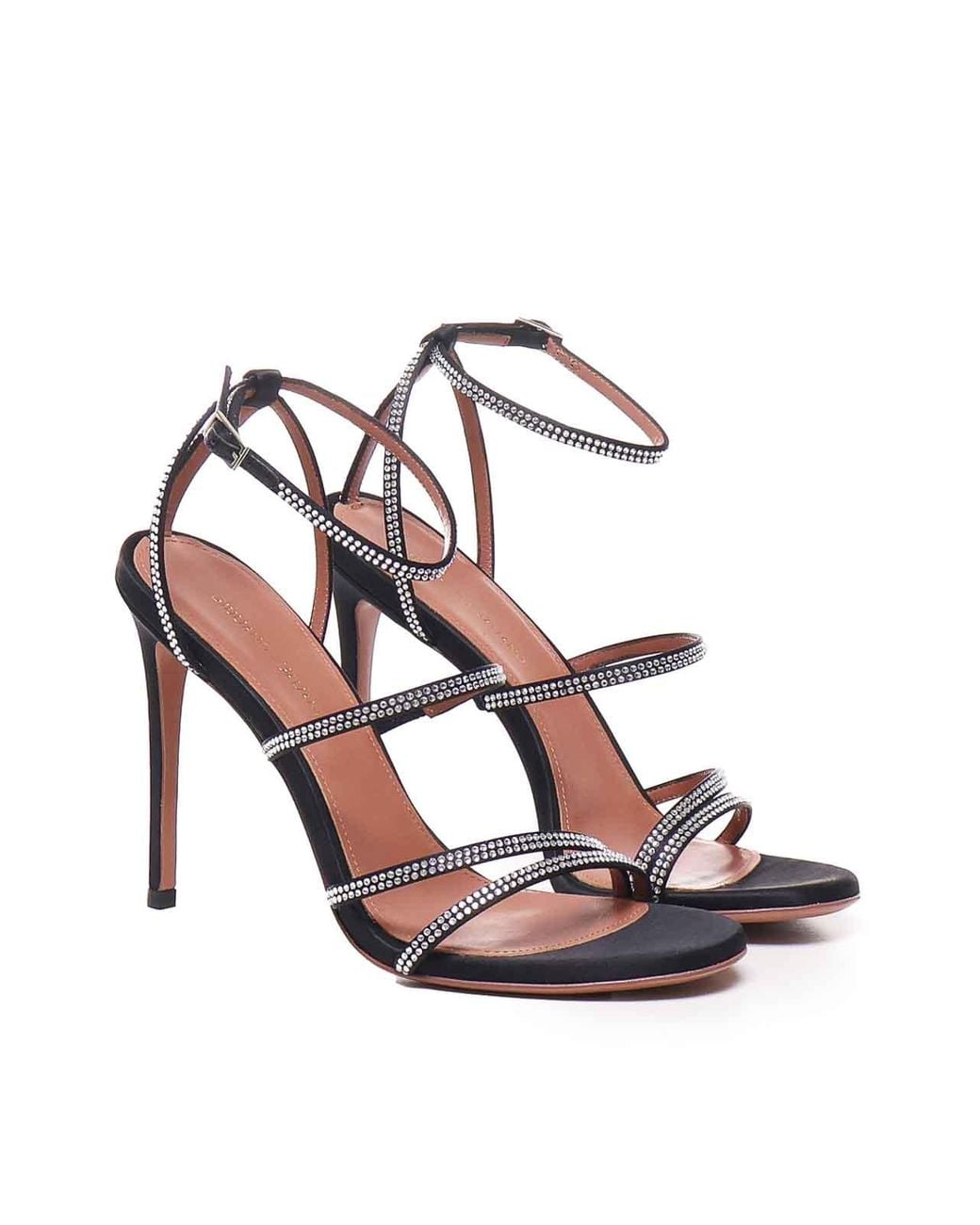 Giuliano Galiano Metallic Mary Sandals