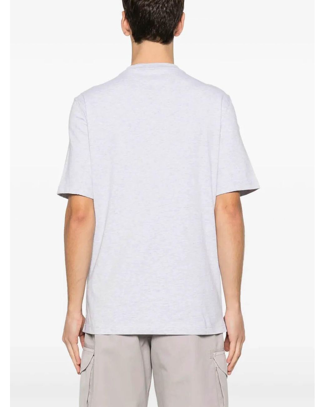 Brunello Cucinelli White Crew-Neck T-Shirt for men