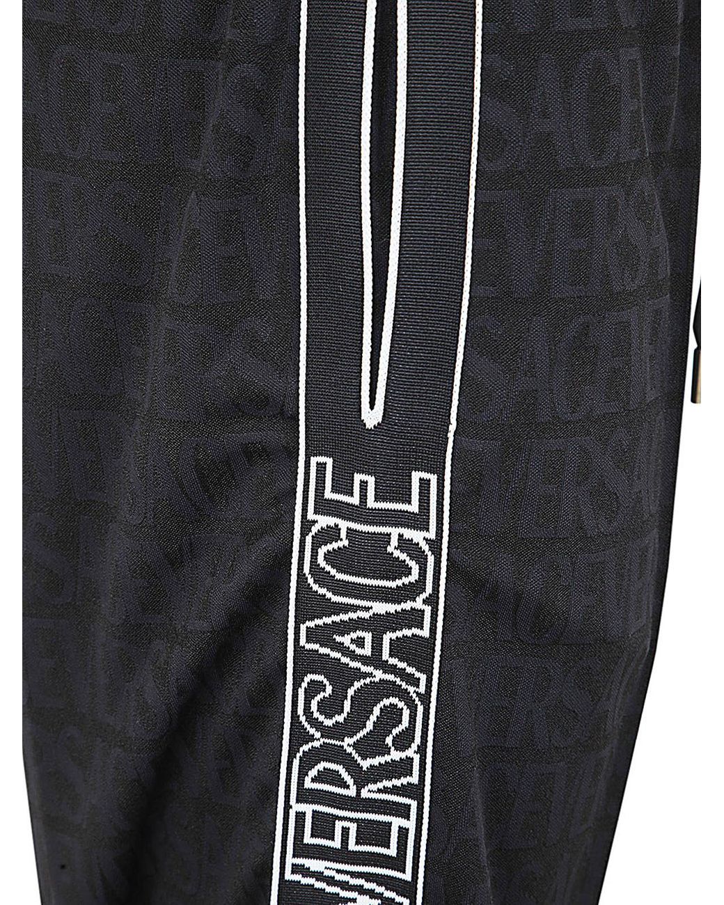 Versace Black Tracksuit Bottom for men