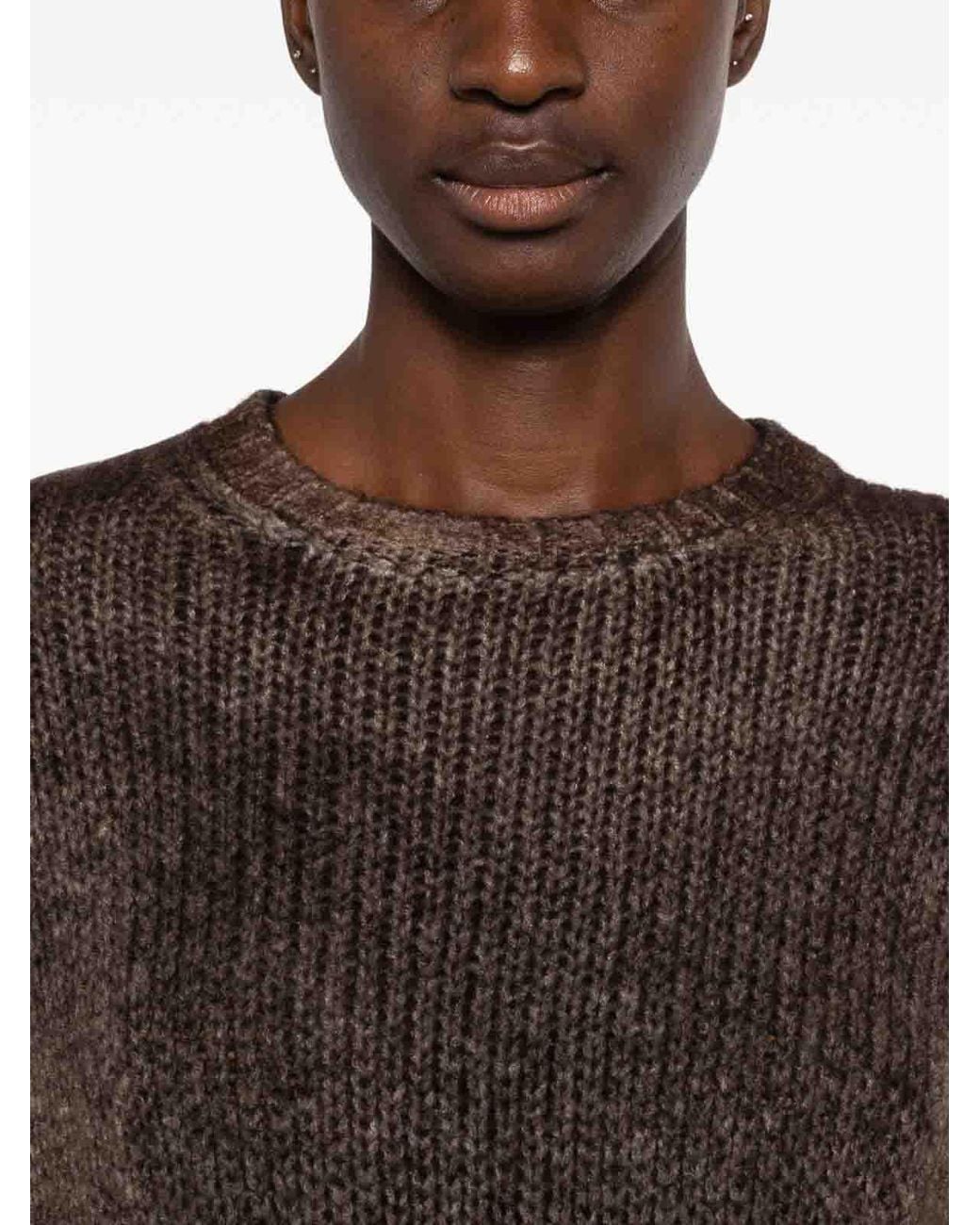 Avant Toi Brown Crewneck