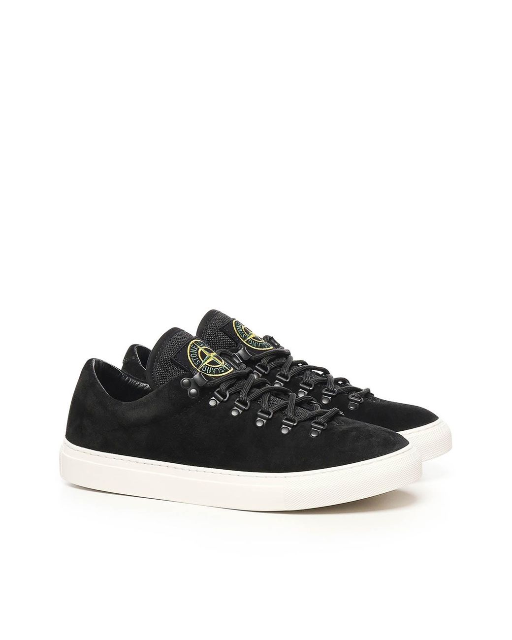 Stone Island Black Sneakers for men
