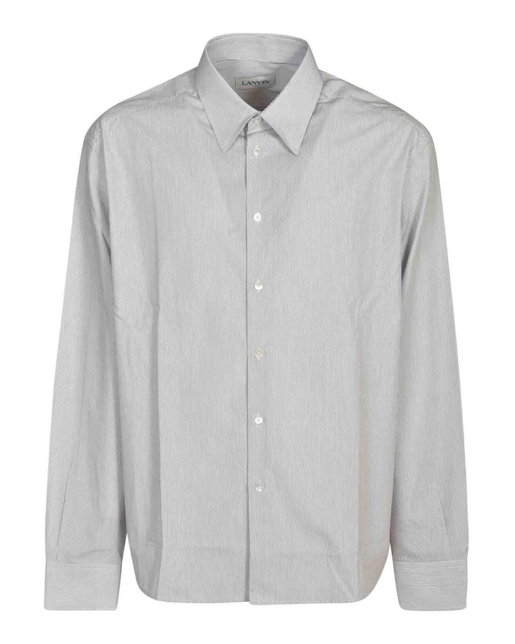 Lanvin Gray Chemise Shirt for men