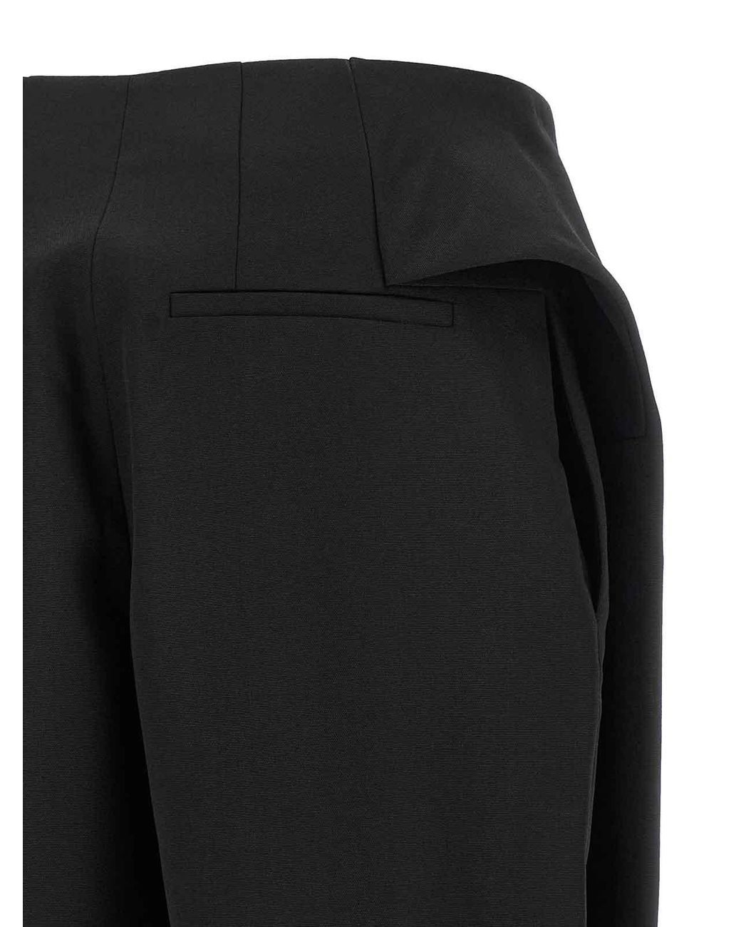 Jacquemus Black Bermuda Shorts