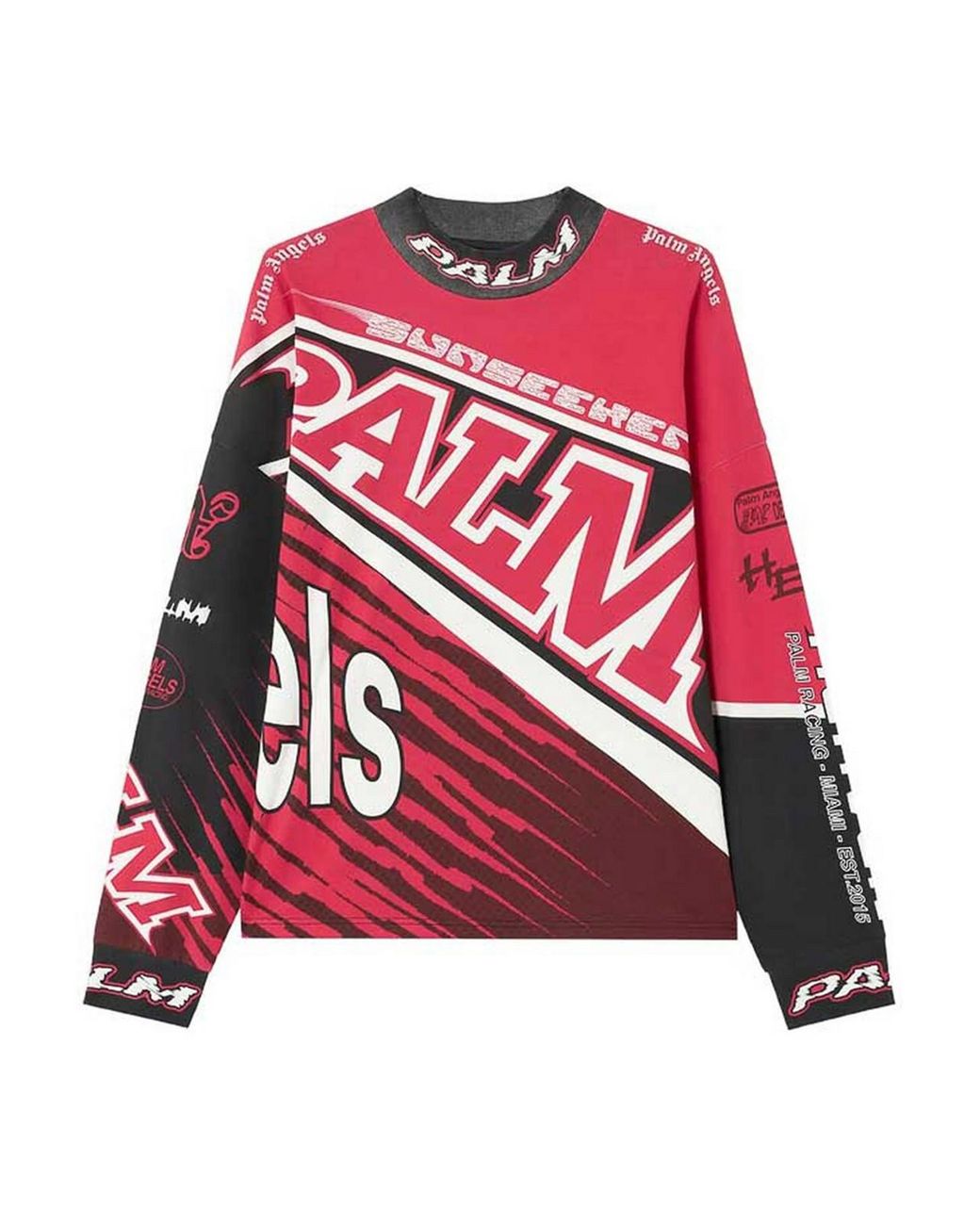 Palm Angels Red Sweatshirt for men