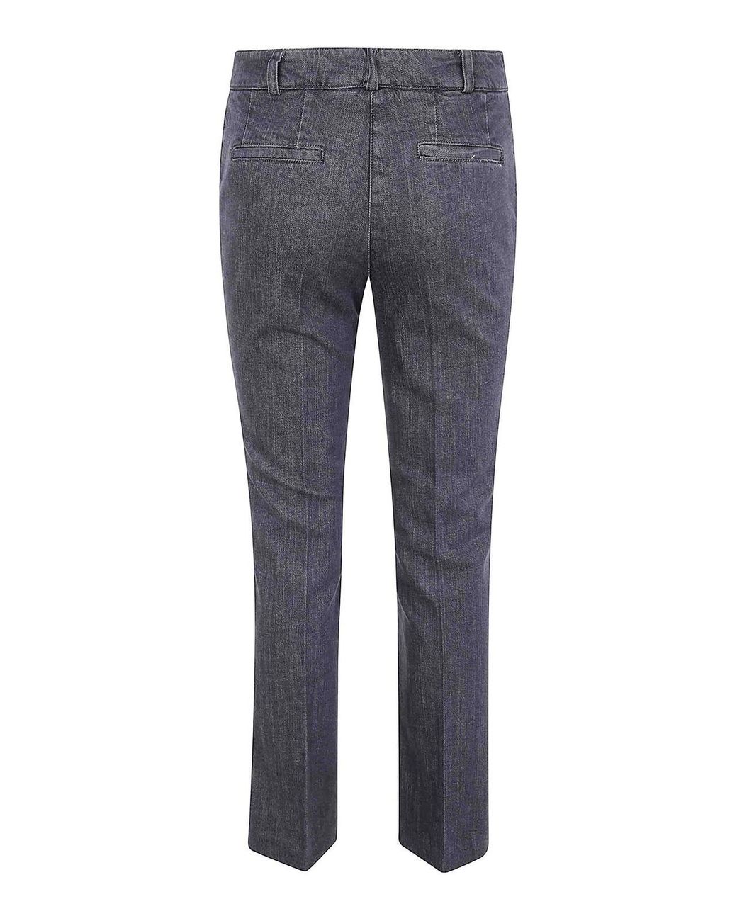 Kiltie Blue Florette Flared Trousers
