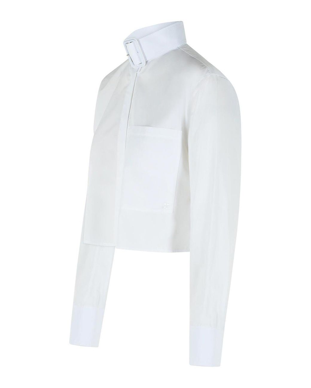 Courreges White Cotton Shirt