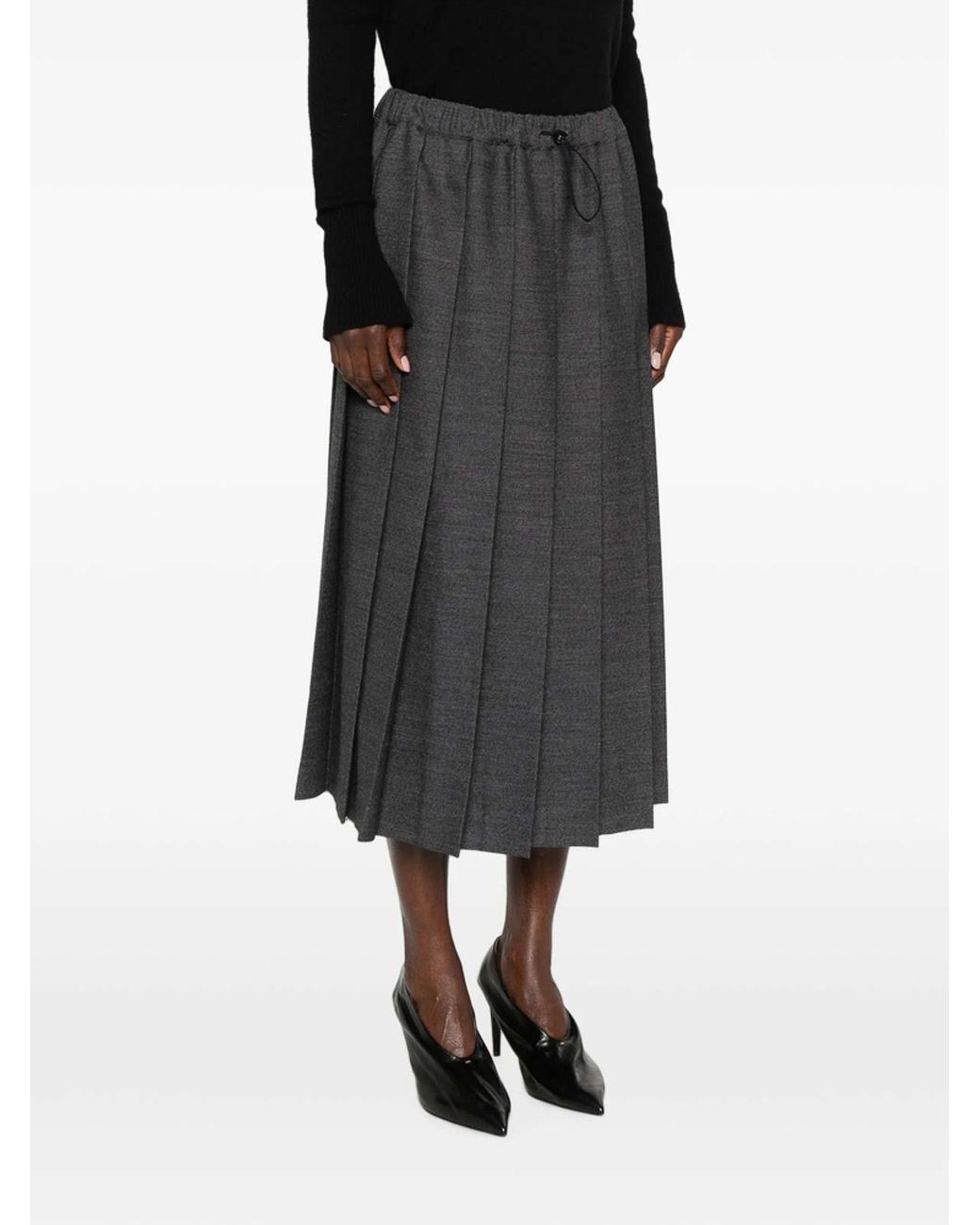 Fabiana Filippi Gray Skirt