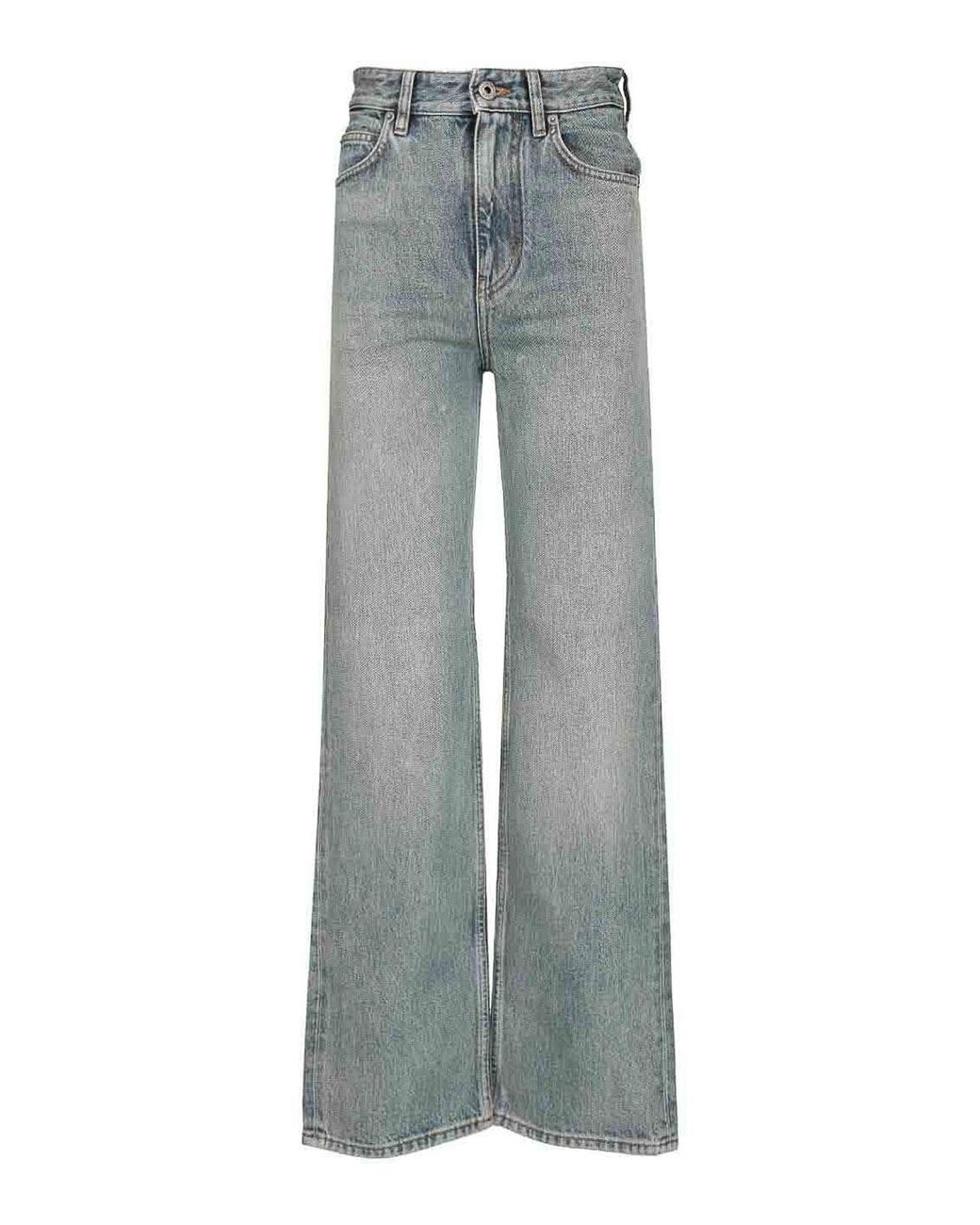 Loewe Gray Denim Jeans