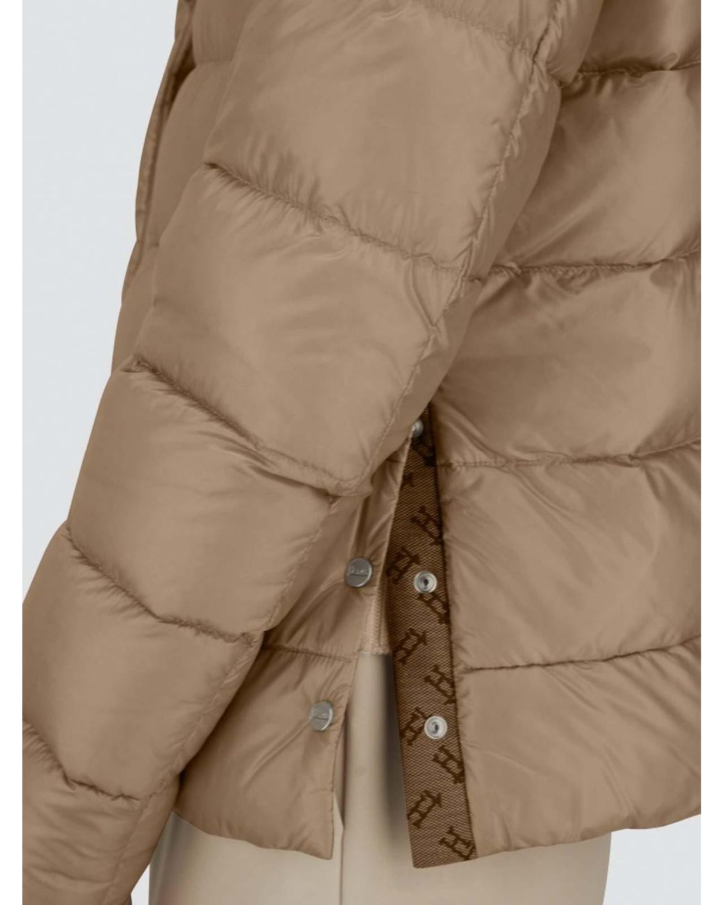 Herno Brown Amelia Short Down Jacket