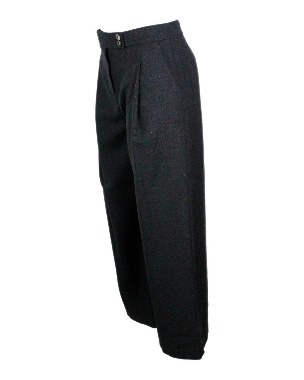 Eleventy Black Trousers