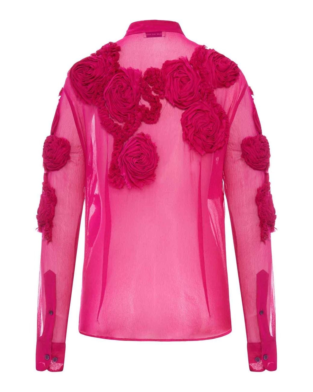 Camisa Dries Van Noten de color Pink