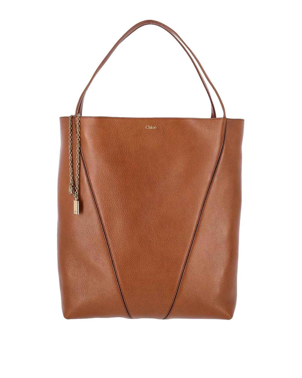 Chloé Brown Large Tote Bag
