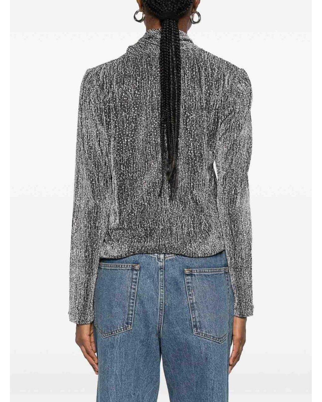 IRO Gray Relaxed Shirt