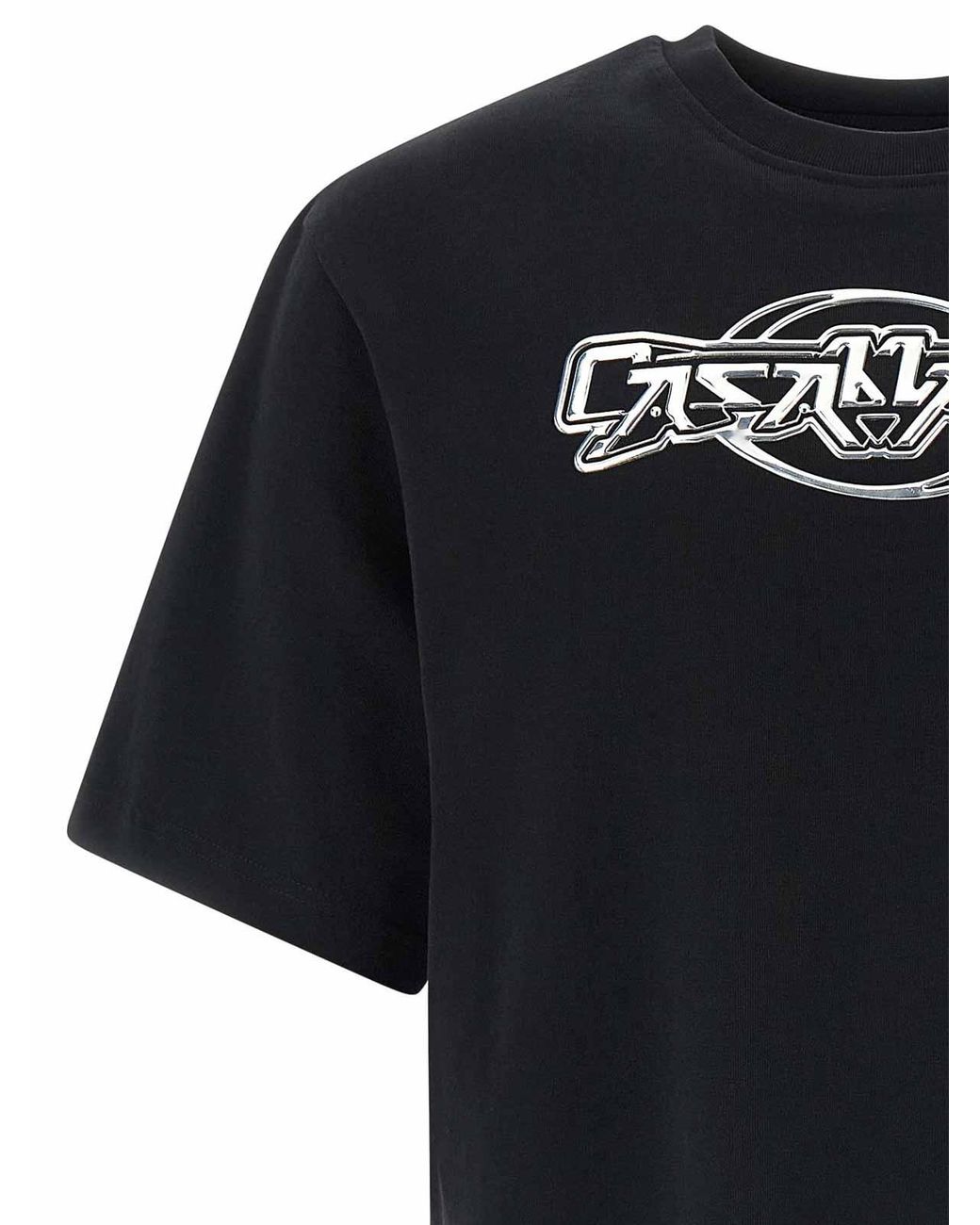 Casablanca Black Chrome' T-Shirt for men