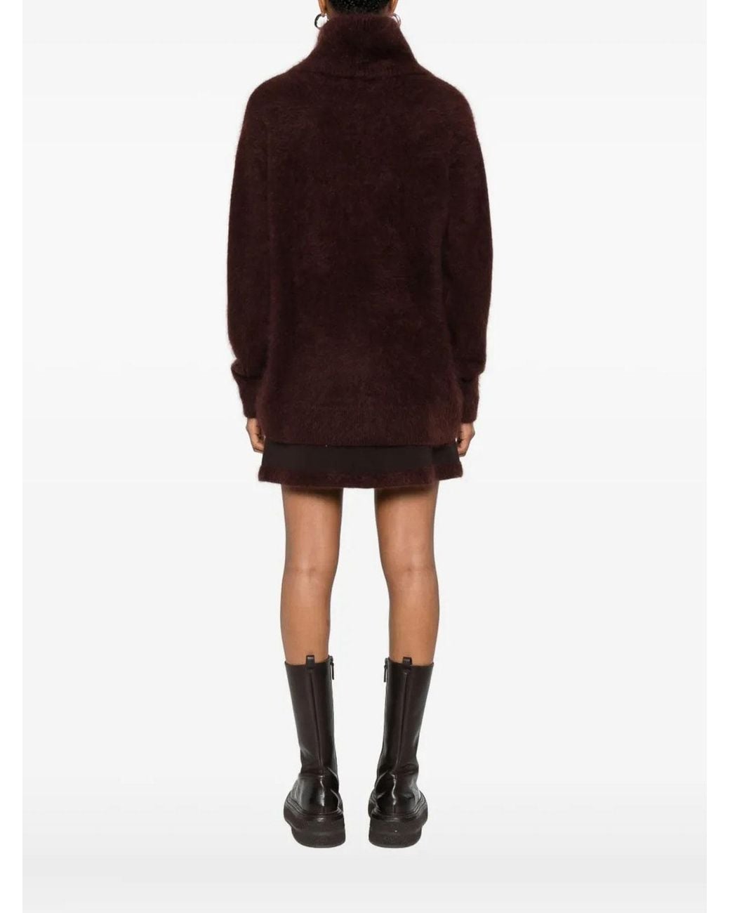 Dorothee Schumacher Brown Turtleneck Sweater