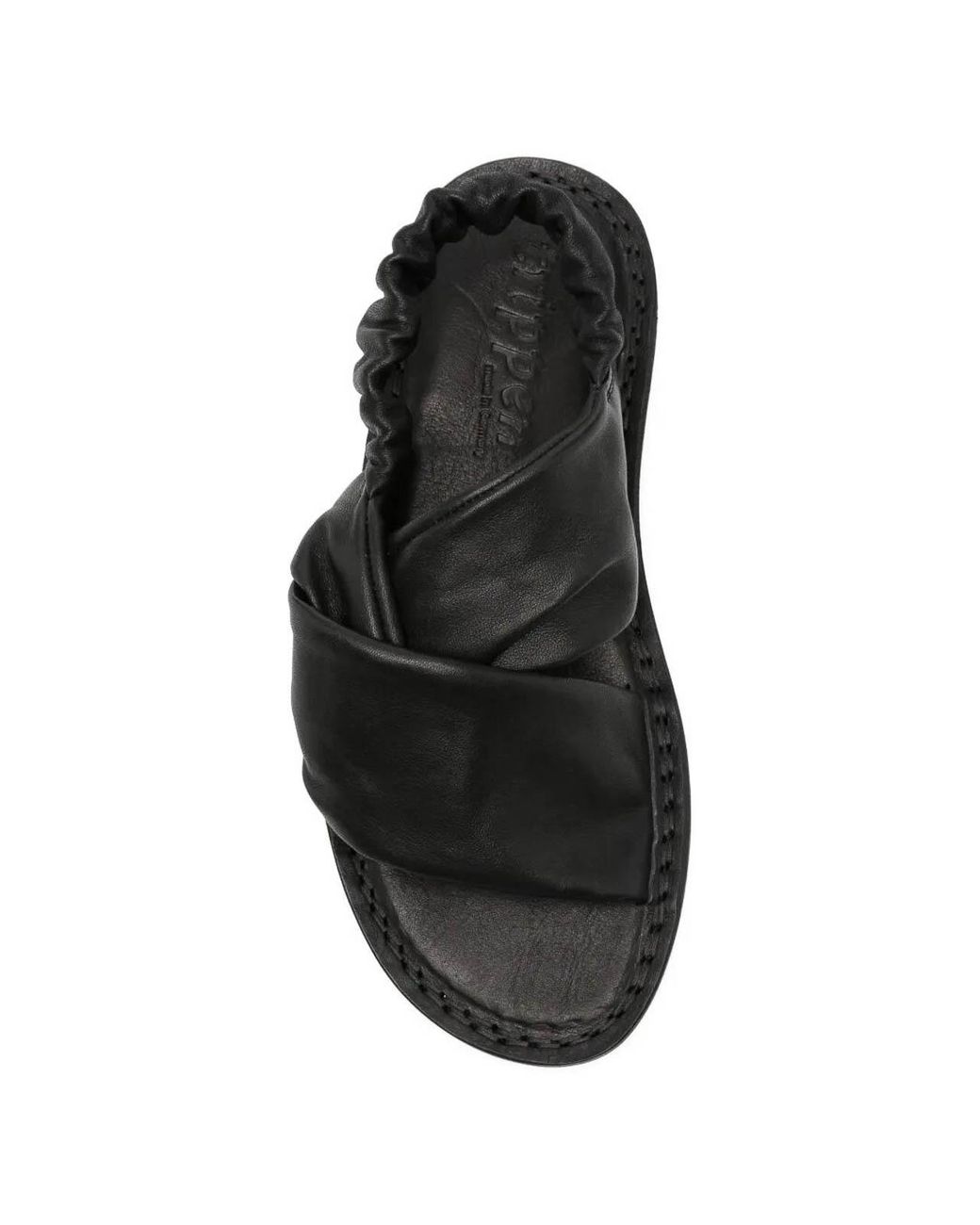 Trippen Black Ballerinas