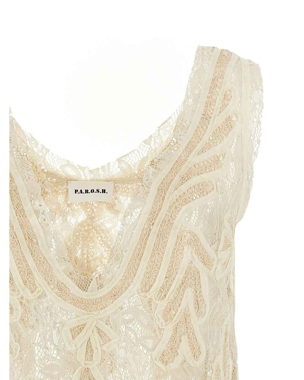P.A.R.O.S.H. Natural Nixie Top