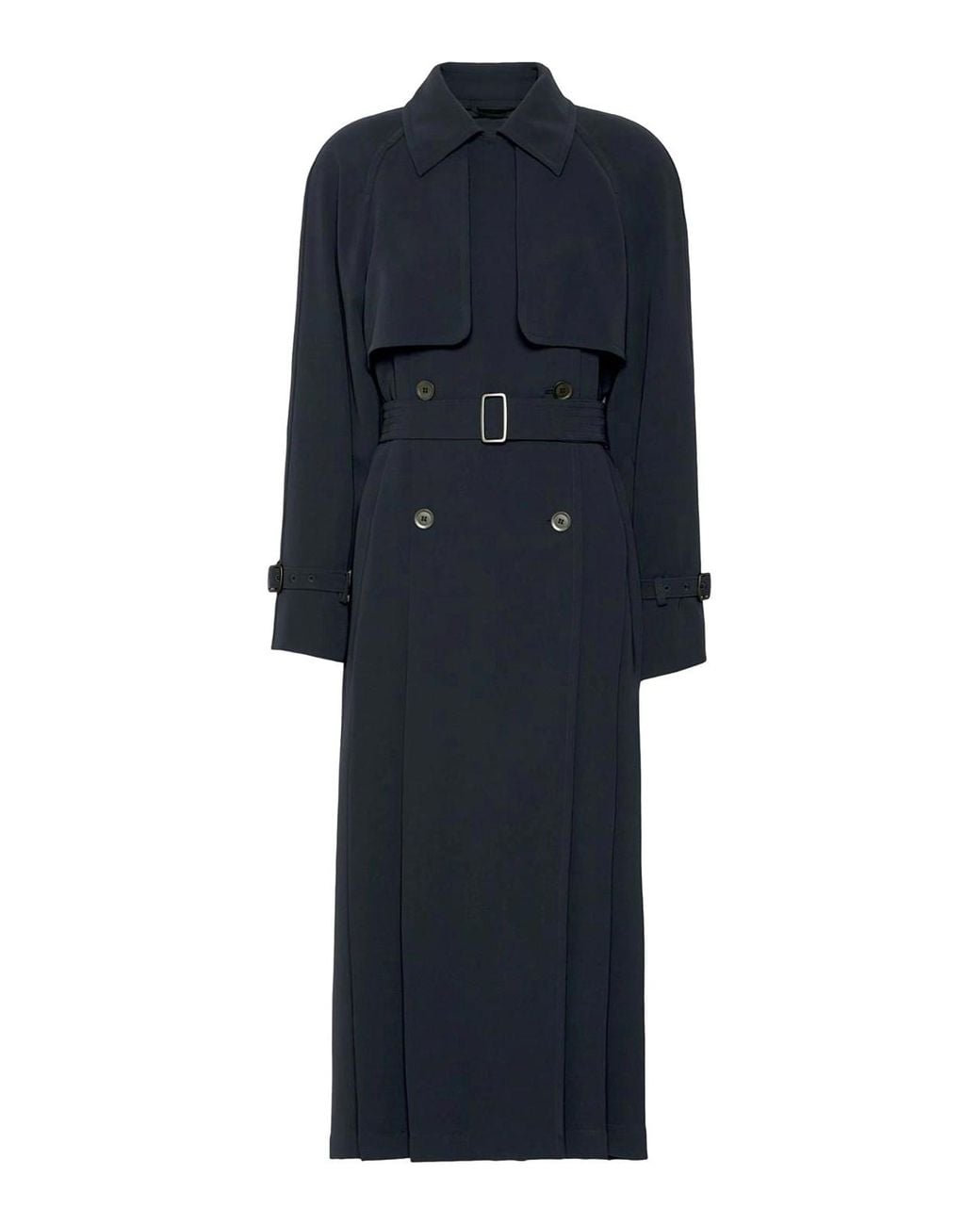 Max Mara Blue Licata Trench Coat