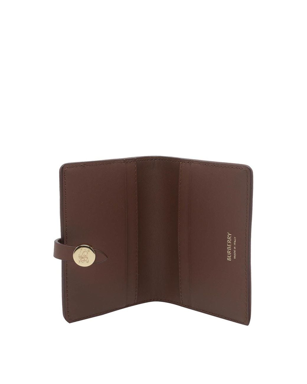 Burberry Gray Check Cards Holder