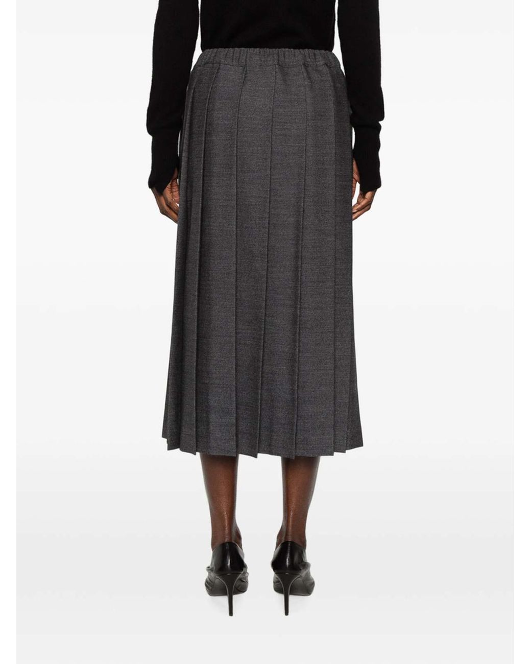 Fabiana Filippi Gray Skirt