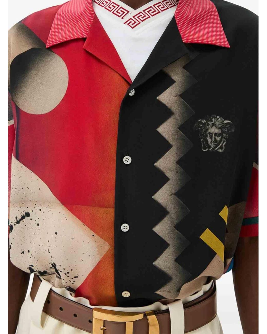 Versace Red Shirt for men
