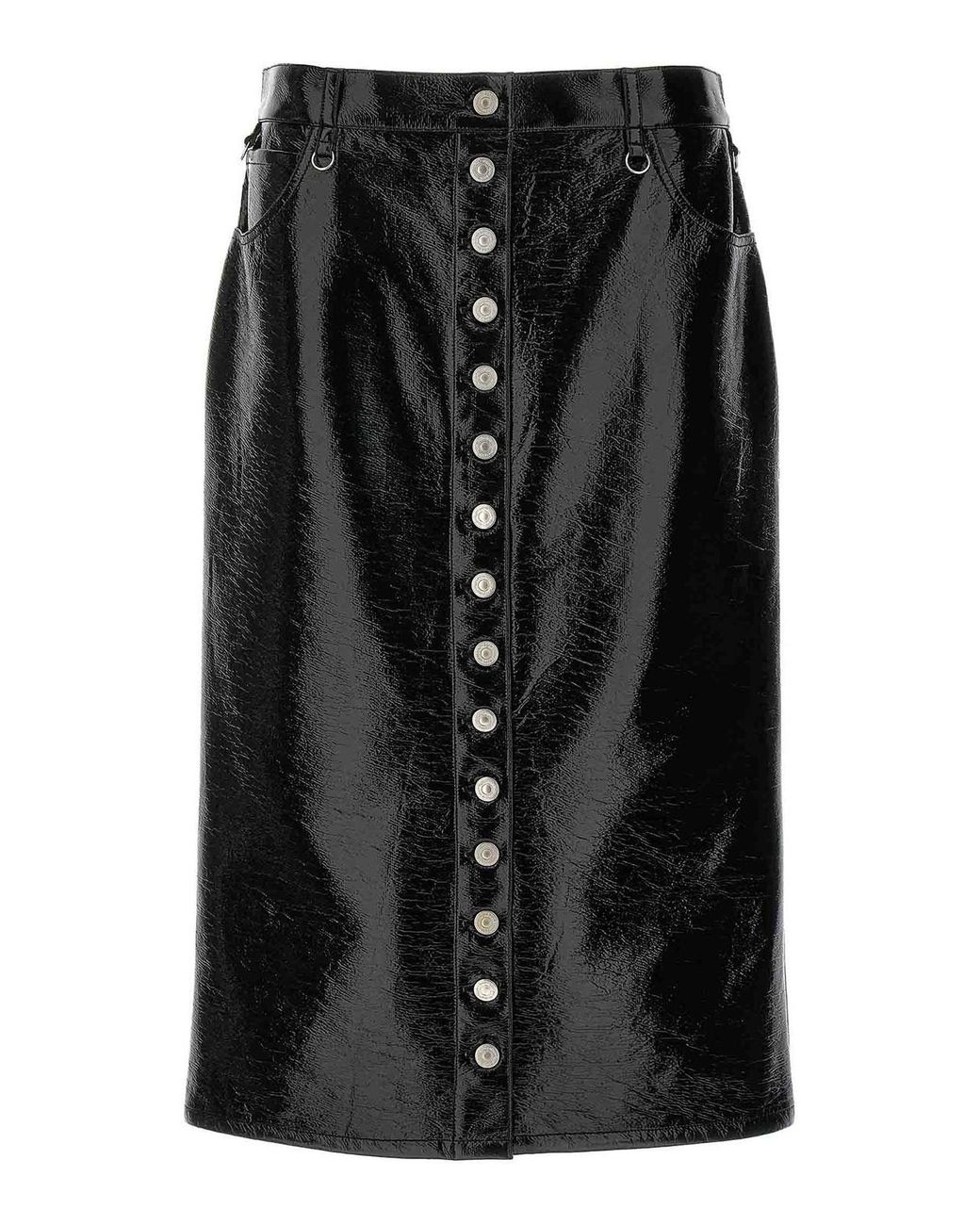 Courreges Black Midi Skirts