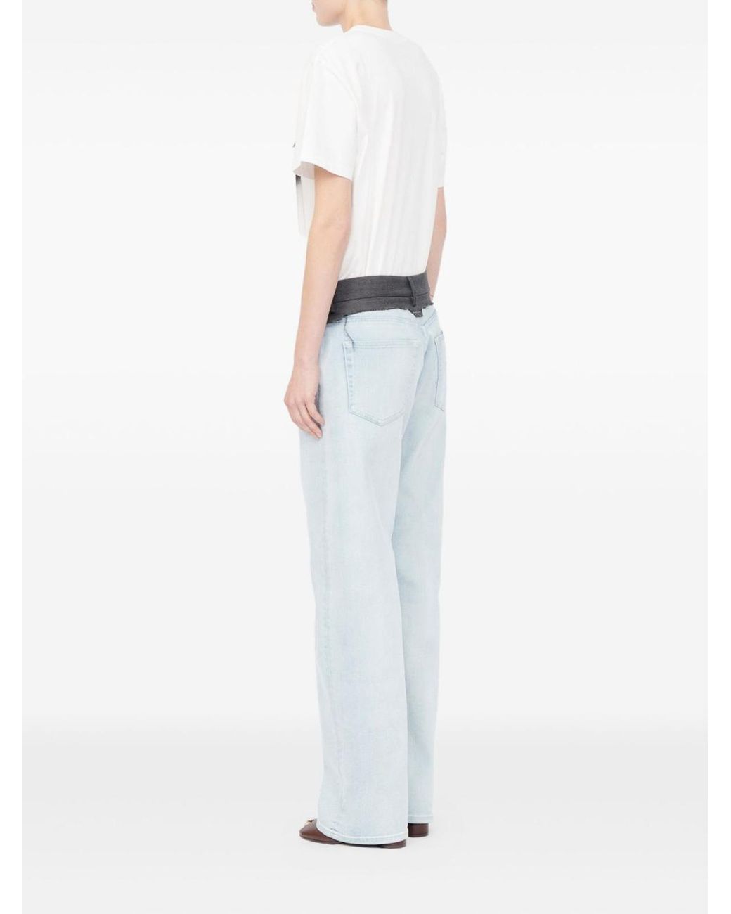 Vaqueros Rectos MM6 by Maison Margiela de color Blue