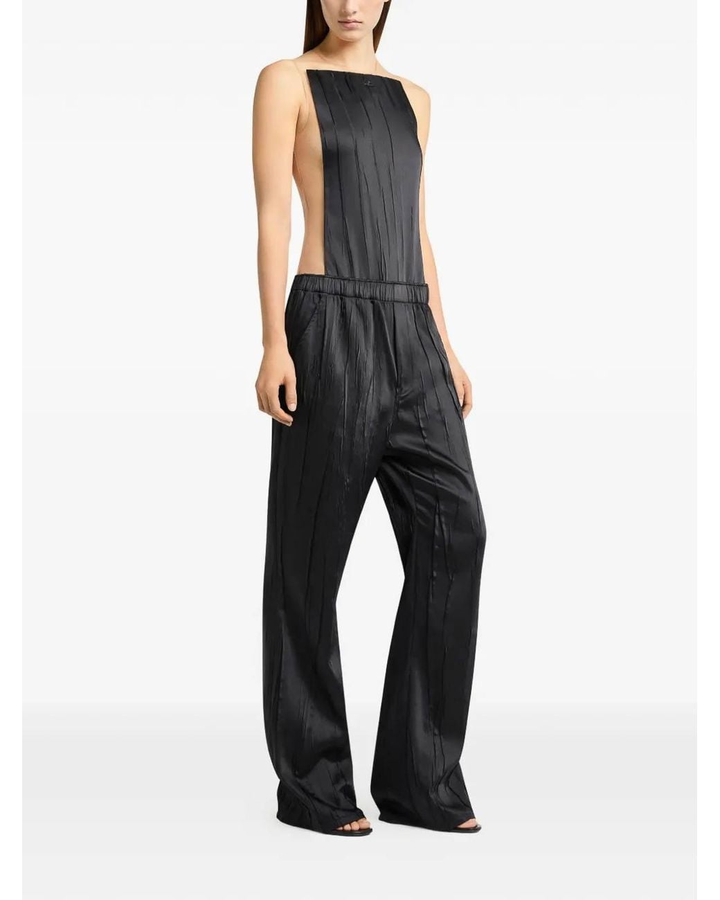 Courreges Blue Courrèges Illusion Bodysuit